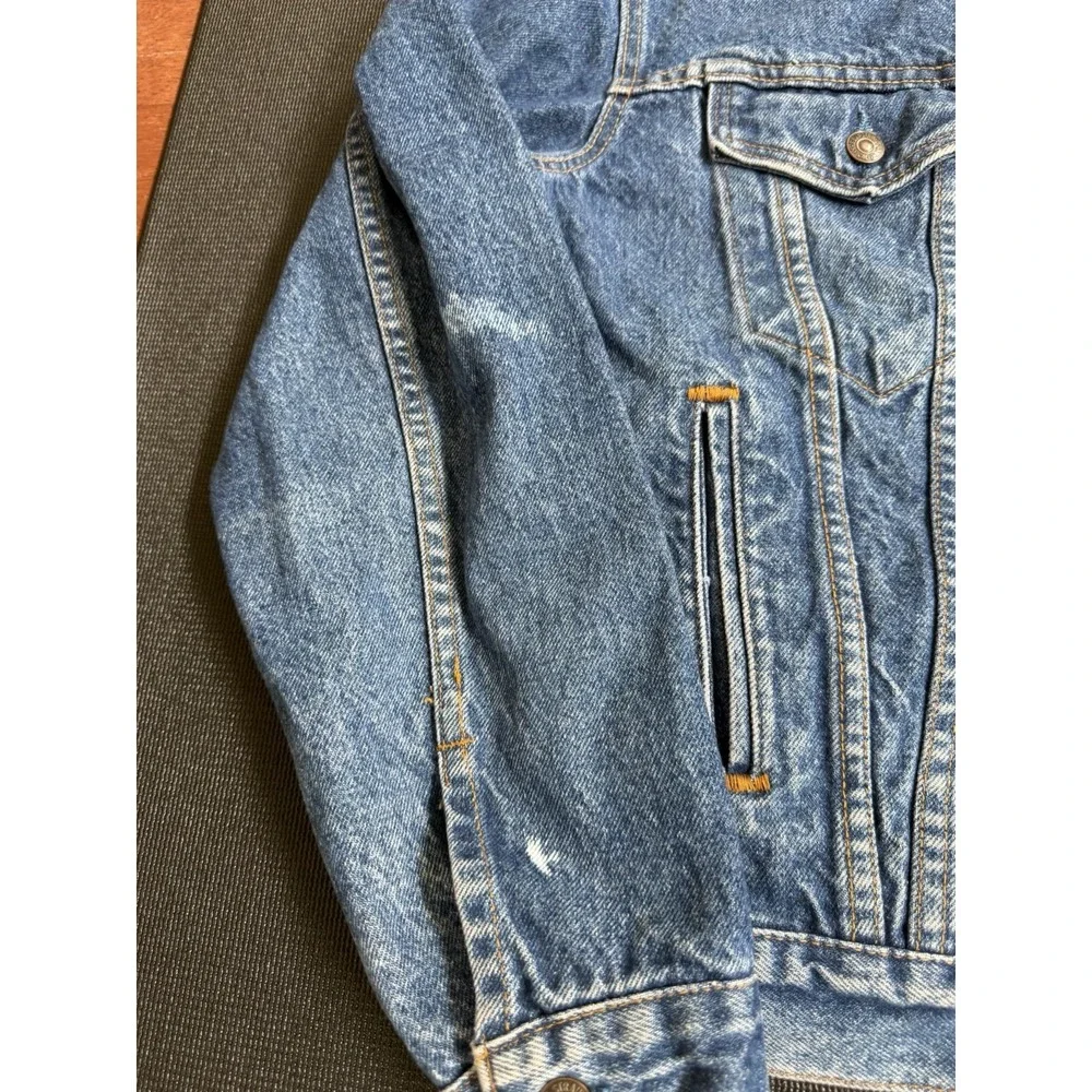 Levi's 70506 0216 Denim Trucker Jacket Made In USA Size 40
